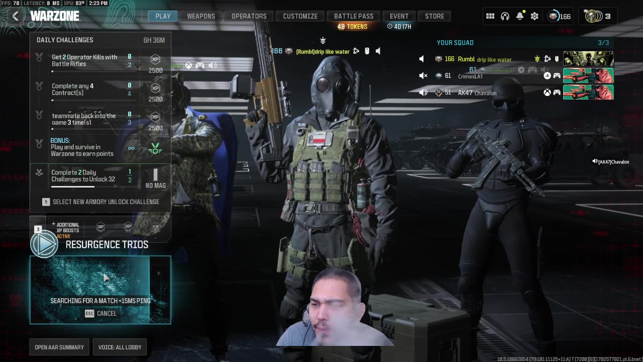 HYPE UP ! CALL OF DUTY WARZONE ! FFA SND AND WARZONE !