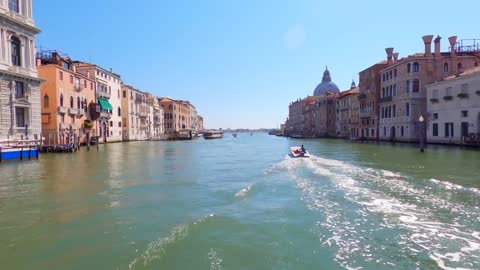 Venice canal footage