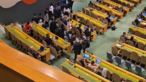 🇮🇱Dozens of diplomats walked out of the UN General Assembly