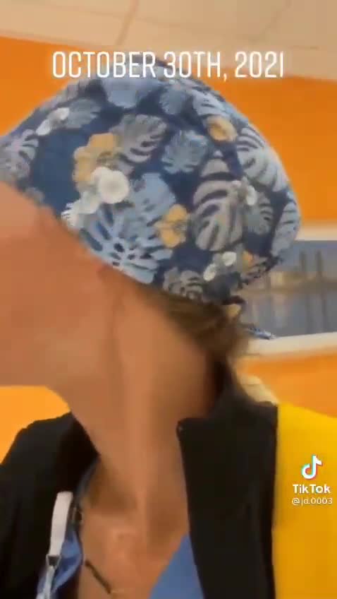 Nurse in the U.S walked off the job, because she refuses to get the covid vaccine