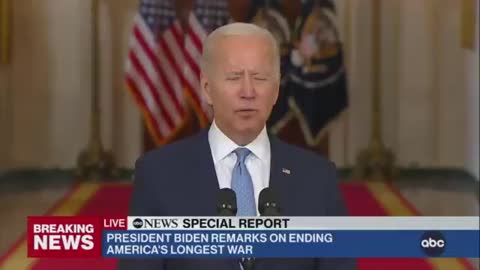 Biden BLAMES TRUMP for Afghanistan Disaster Despite Being Proven Wrong