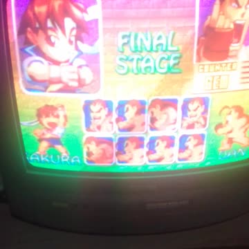 jogando street fight puzzles acarde akuma 2
