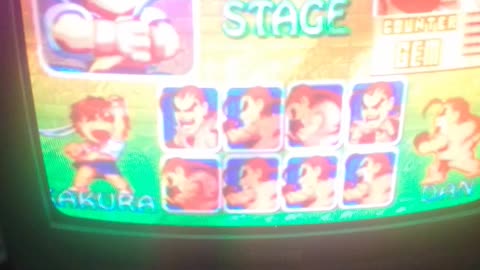 jogando street fight puzzles acarde akuma 2