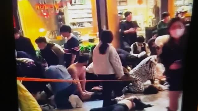 146 cardiac arrest at once during Halloween party