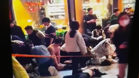 146 cardiac arrest at once during Halloween party