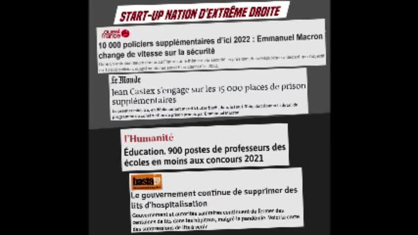 VOILA NOTRE RÉALITÉ ON AJOUTE DES POLICIERS ET DES PRISONS, ET LE RESTE ? " NON ESSENTIEL" !!!