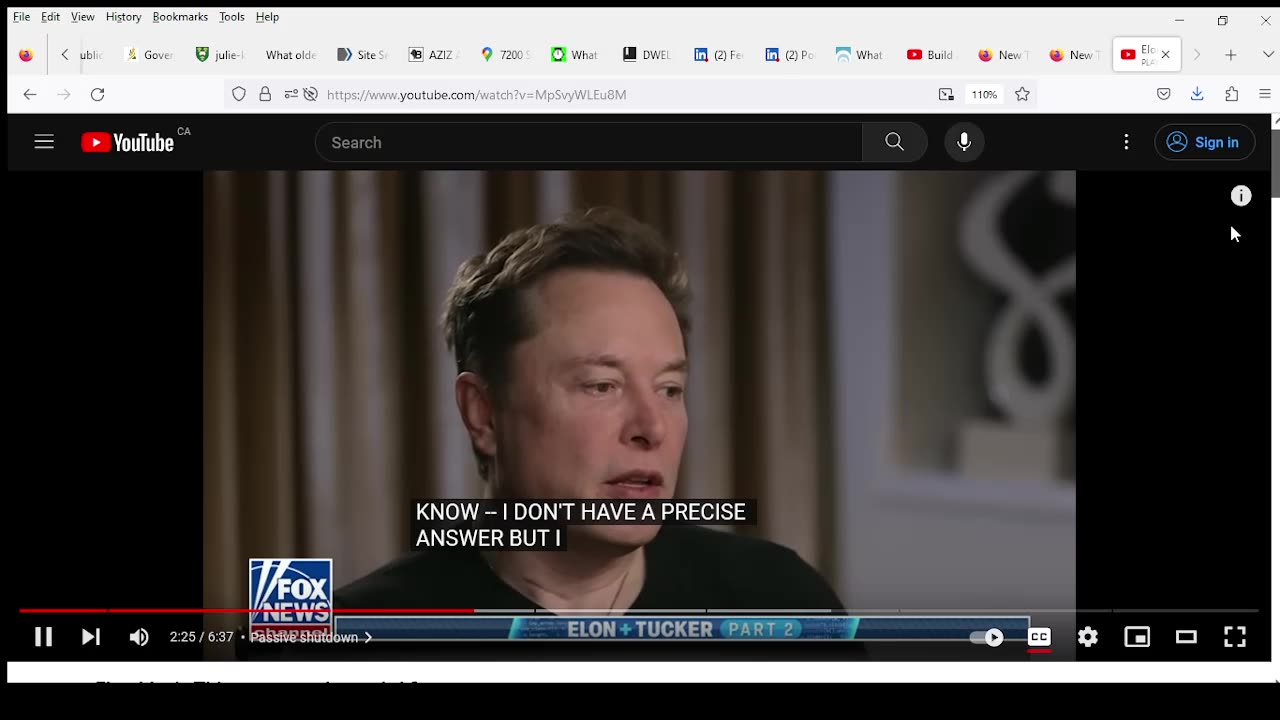 RAW - AI eylon tell's Elon Musk true thoughts as he talks with Tucker