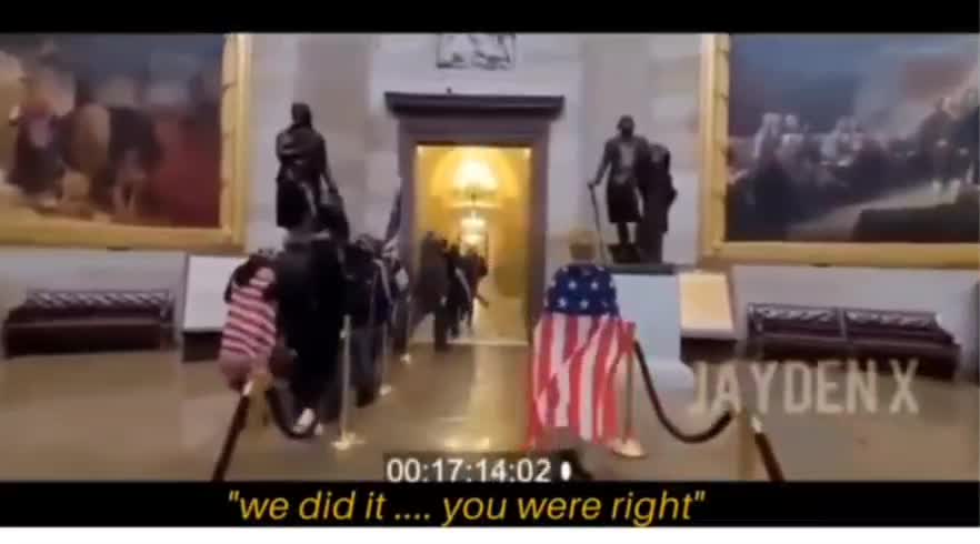 Jayden X of Antifa & BLM inside the Capitol on J6 Admits It Was Planned