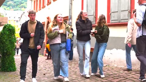 Bushman Prank in Heidelberg, Germany Mega Reactions You Never Want to Miss