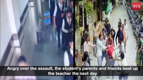 Parents, relatives thrash teacher who assaulted Class 12 student