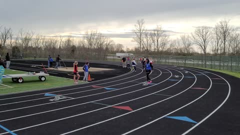 3.31.21 Girls 4x100m Relay Heat 1
