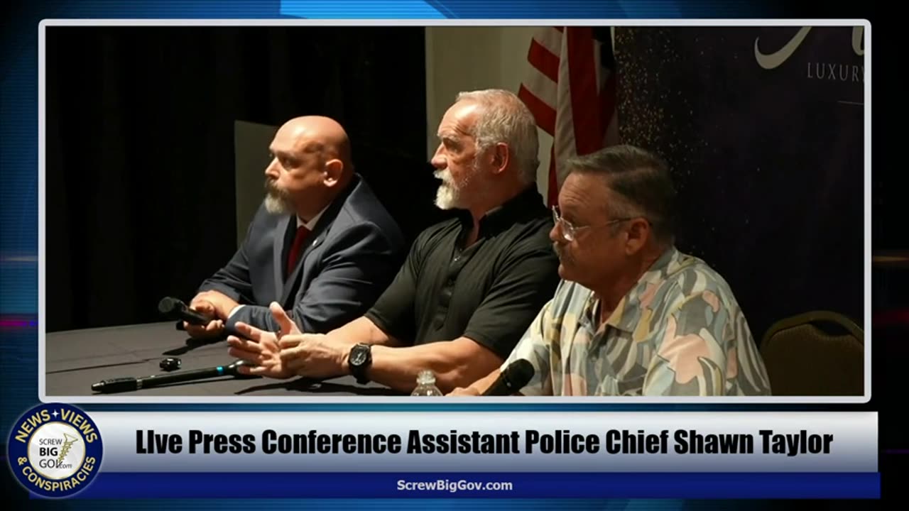 Shawn Taylor- Special Live Press Conference, Asst. Police Chief, Millersville, TN!