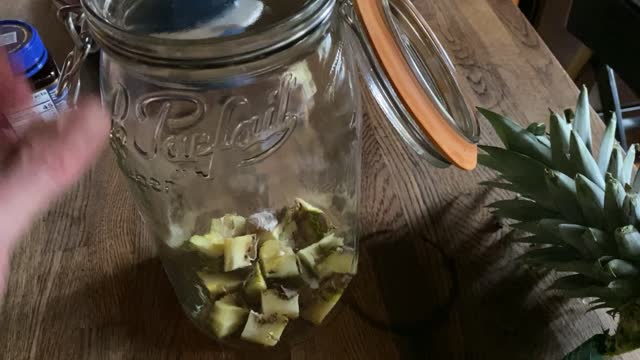 Fermented Pineapple Juice