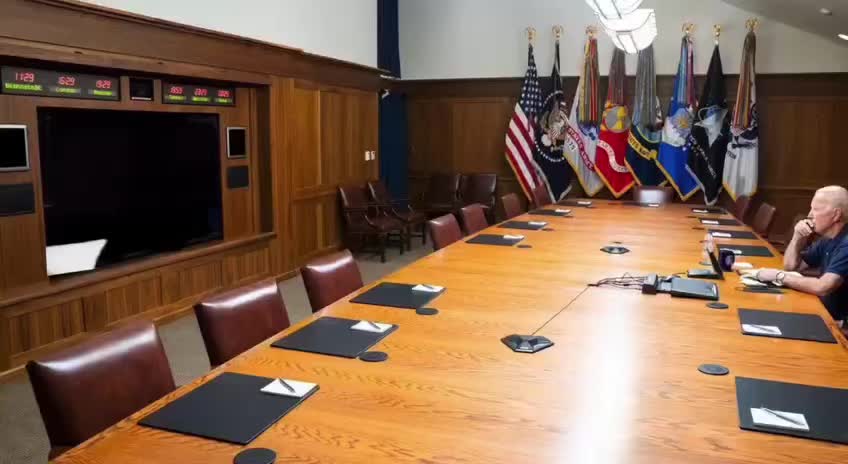 Biden during the fall of Kabul