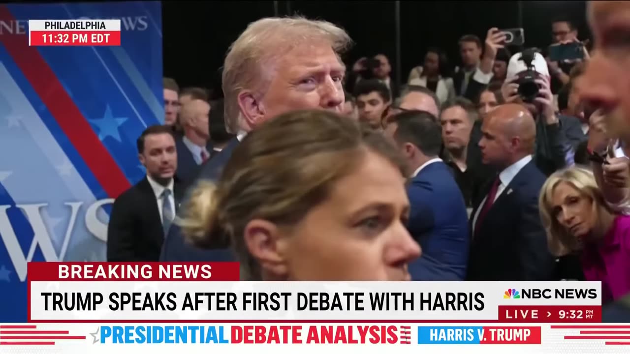 'Best debate ever': Trump speaks after first debate with Harris