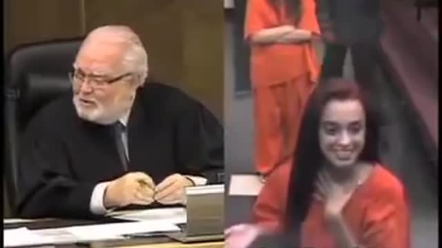 Judge destroys rich girk who didnt take him seriosly