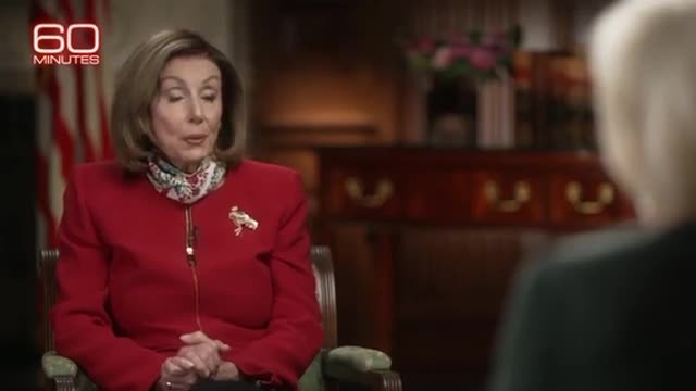 Nancy Pelosi “ These People Who Are Terrorists on The Capital”.