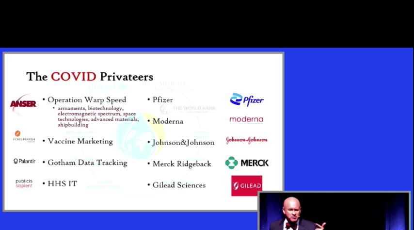 Dr. David Martin. Follow the Patents then you will Understand Covid
