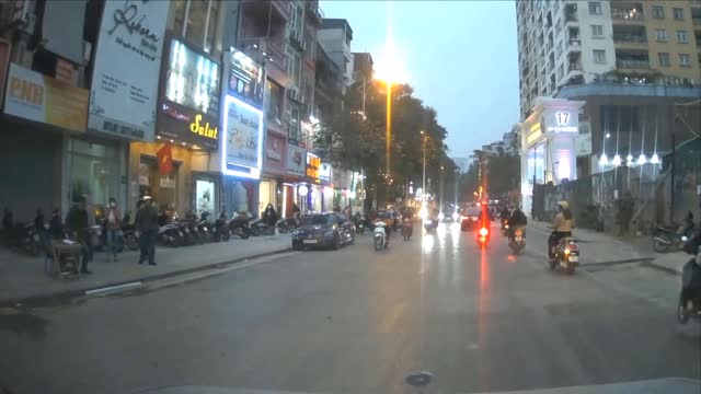 Near Accident in Hanoi