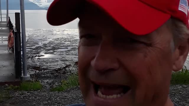 The power of the huge tides in the Alaskan waters. 8/15/22