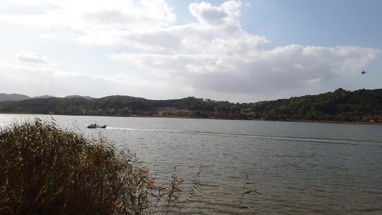 Boat helicopter video funny