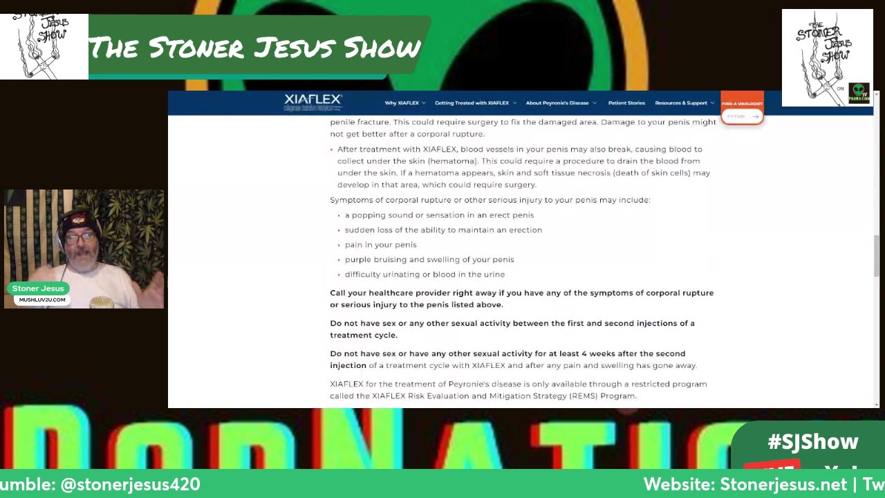 The Stoner Jesus Show LIVE: Chapter 7, Verse 12 - Bent Carrot