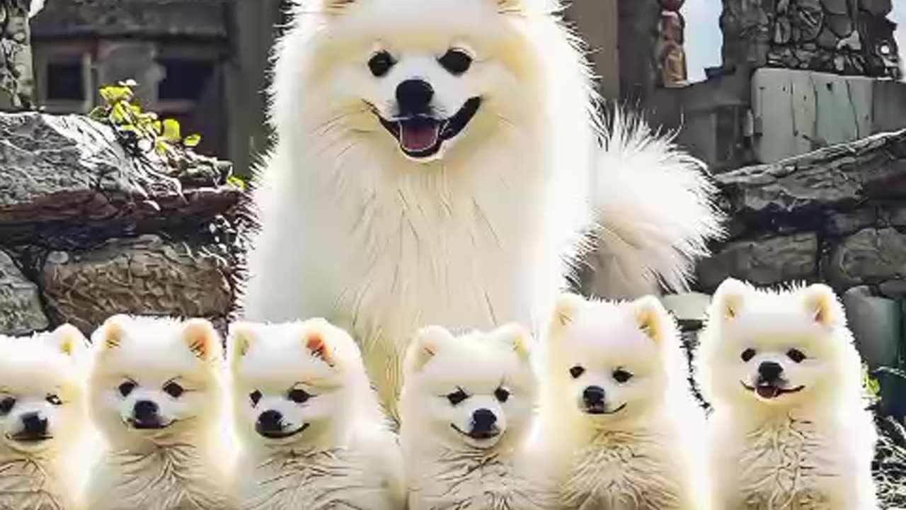 Beautiful dog baby video