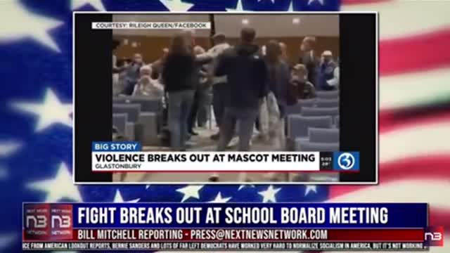 Fight breaks out at school board meeting