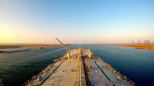 Suez Canal Timelapse - Full Transit HD GoPro