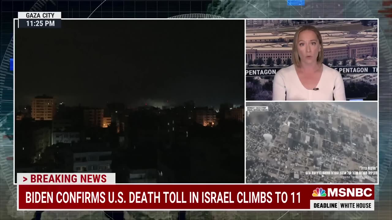BREAKING Biden confirms at least 11 Americans killed in Hamas attack on Israel-