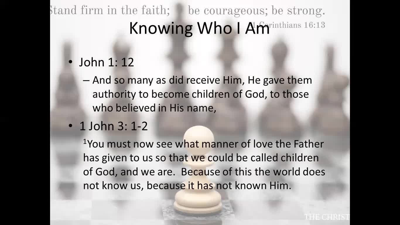 Being Who I Am