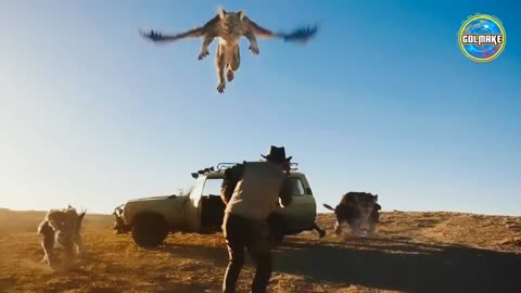They are attacked by mythical beings who want to recover their lost son_ Chupa_ in the desert