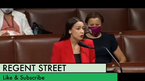 Regent Street-AOC tried to act SMART in front of CONGRESS but Ends up EMBARRASSING herself!!!