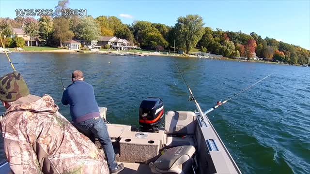 airborne 47 inch musky trolling strike