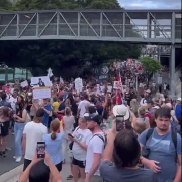 Human Tide: Australia Rises Against Totalitarian Control