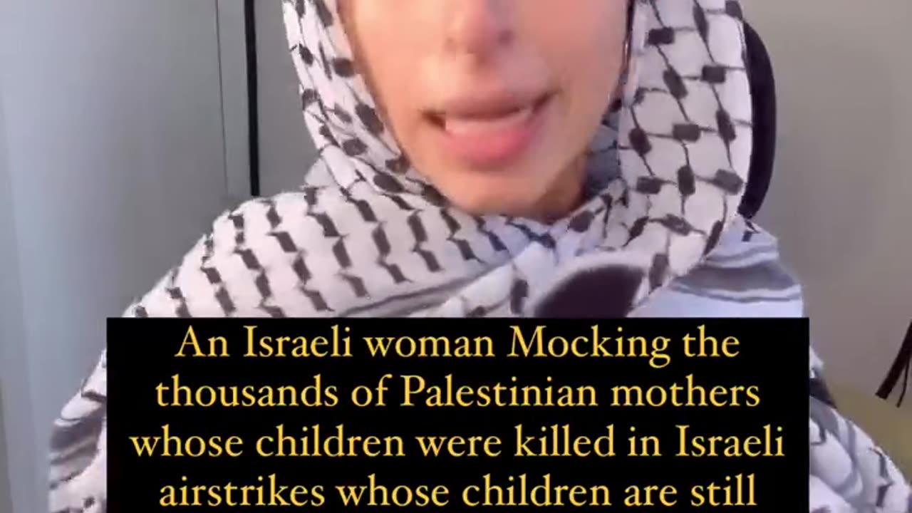 🇮🇱 An Israeli woman MOCKS