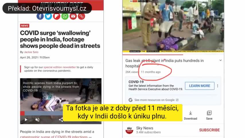 Jak to skutečně vypadá v Indii s covidem podle dat?