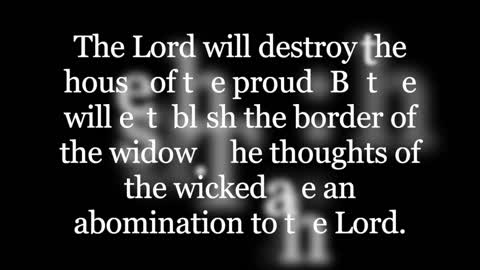 Proverbs 15