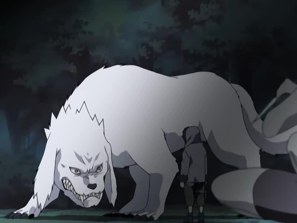 Naruto: Akemaru became so violence! Akemaru attack on Naruto!