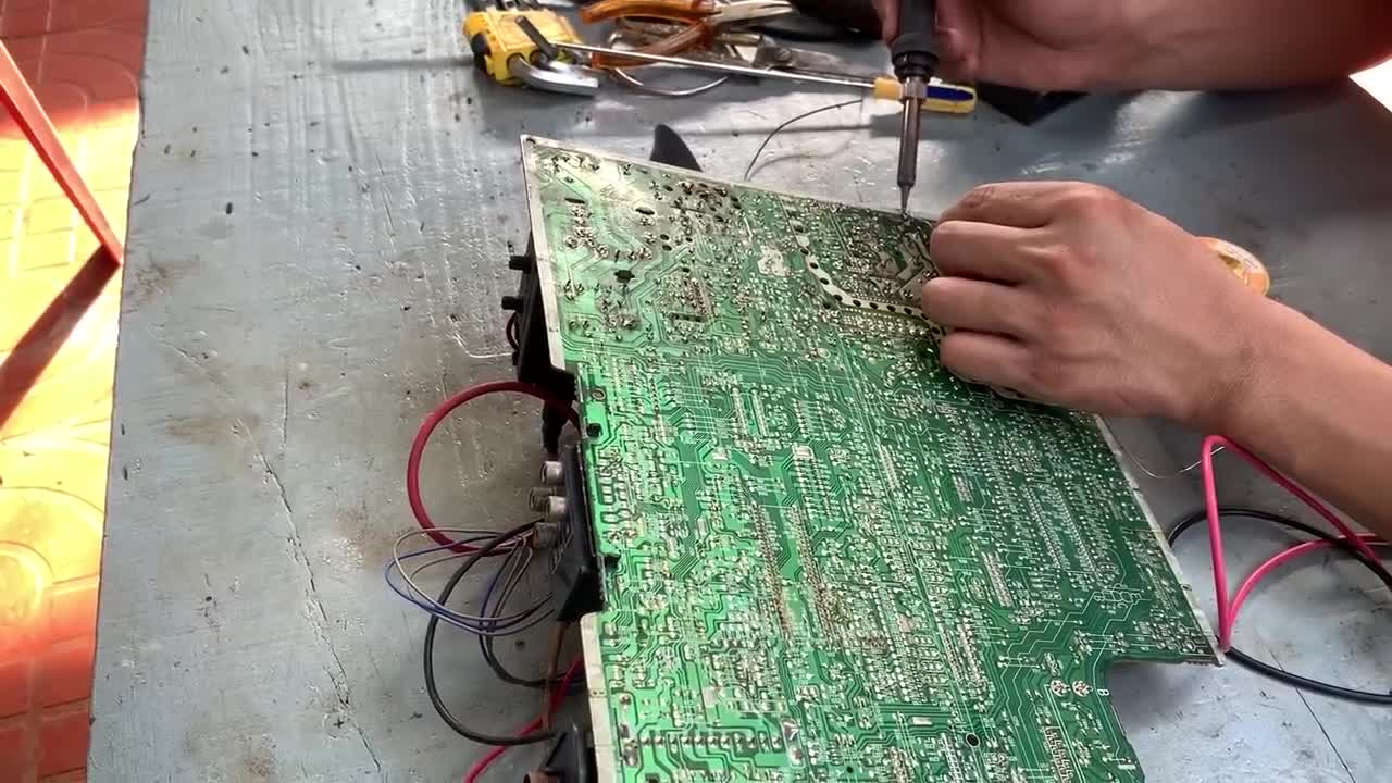 Restoration LG TV | Restoring Old television CINEMASTER