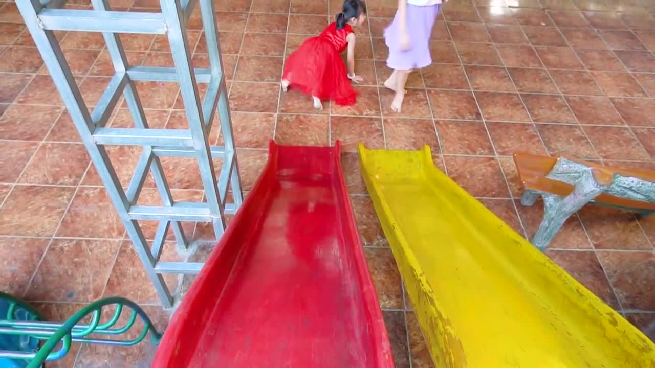 Indoor playground for kids pretend play with Kids TV doctor & Funny Video for children