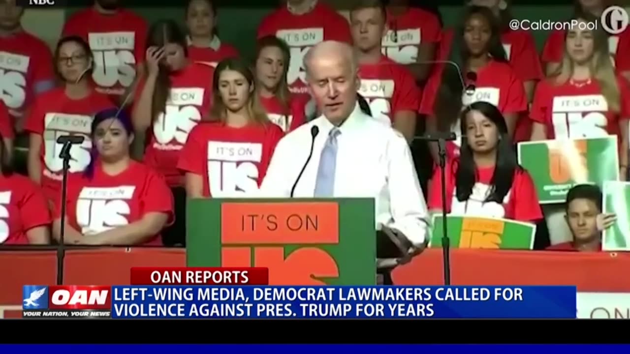 Left-wing media, Democrat lawmakers called for violence against President Trump for years