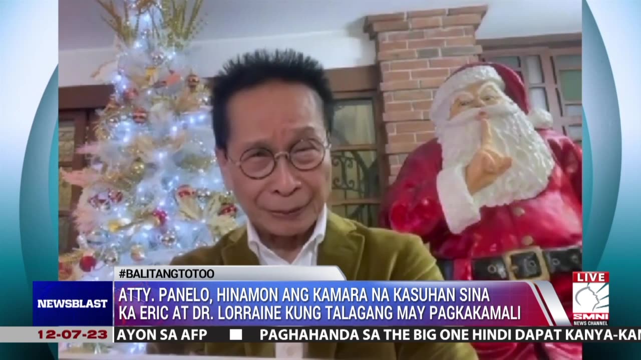 Atty. Panelo, hinamon ang Kamara na kasuhan sina Ka Eric at Badoy kung talagang may pagkakamali