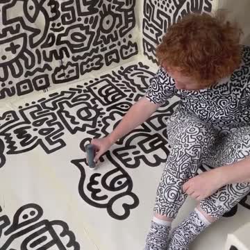 How satisfying is this amazing doodles...