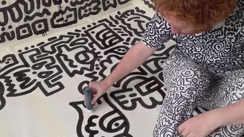 How satisfying is this amazing doodles...