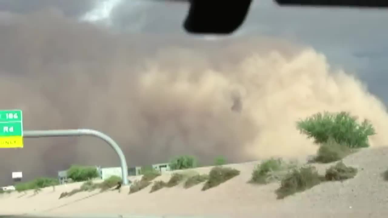 Most exceedingly awful 5 SANDSTORM Arizona, Kuwait And Saudi Arabia