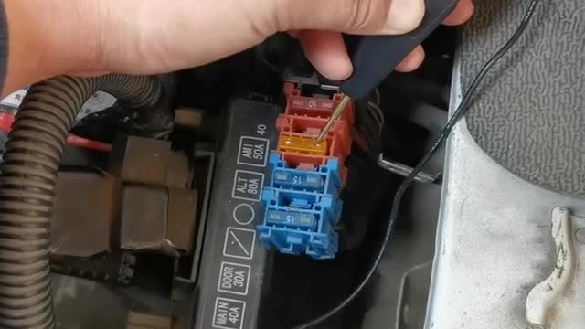 Fix the car # electric pen # fuse