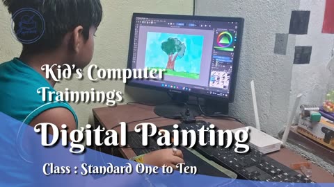 KID computer training and digital painting course