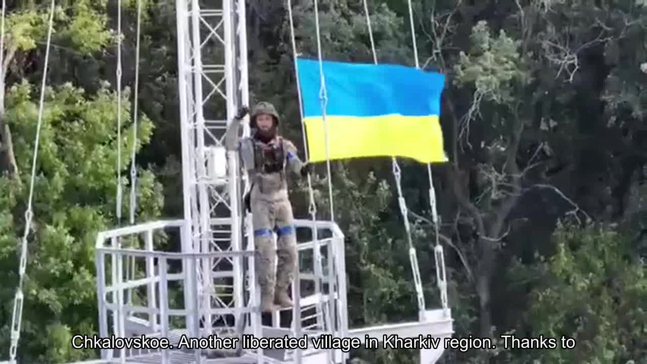 Chkalovskoe. Another liberated village in Kharkiv region. Thanks to the 14th separate mechanized