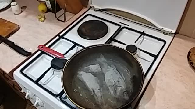 Cooking perch